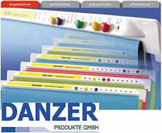 Danzer Ablagesysteme, Ordnungssysteme, DANZER Personalhängehefter PVC, für das Büro / Office